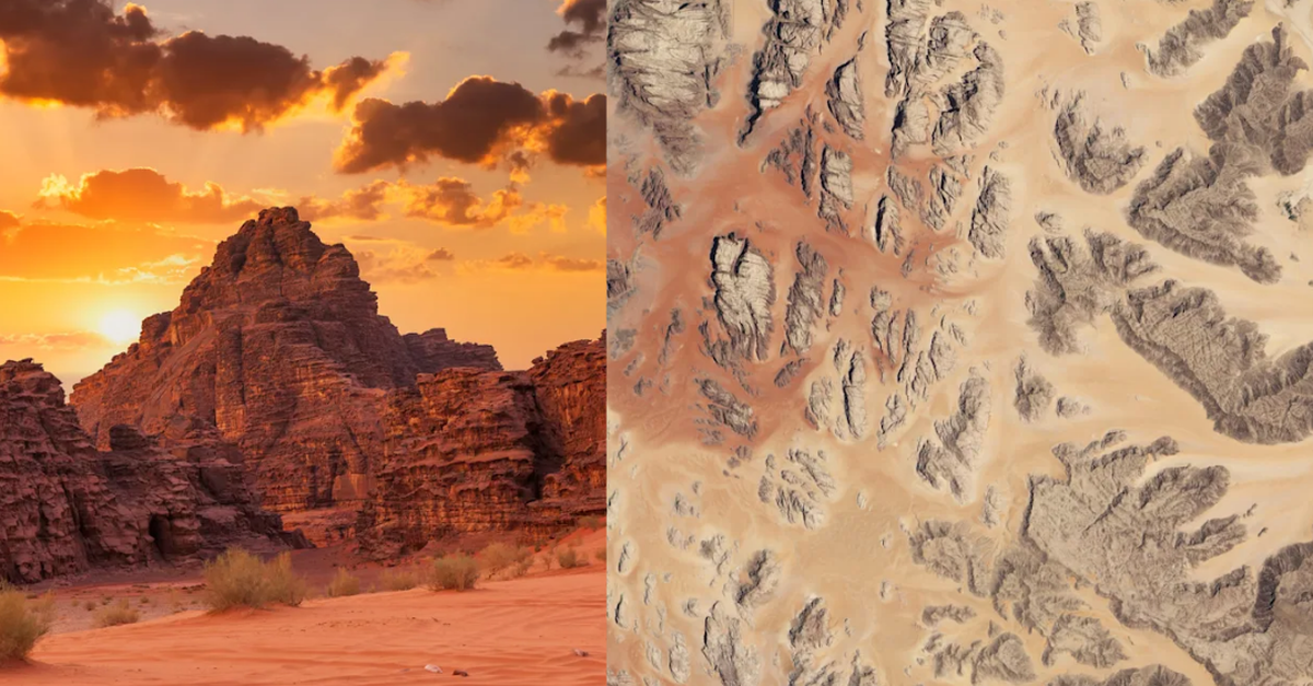 Amazon, Himalaya, Kim tự tháp... thế nào khi nhìn từ trên cao 400km?