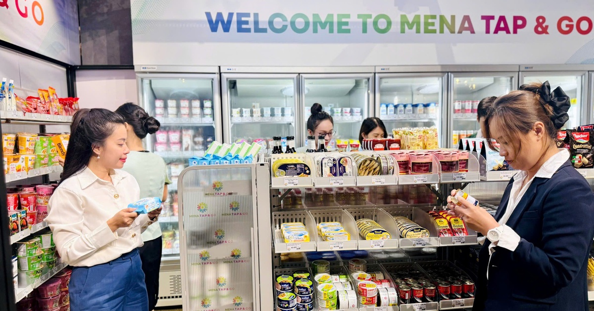 Menas ra mắt cửa hàng bán lẻ tự động MENA TAP & GO