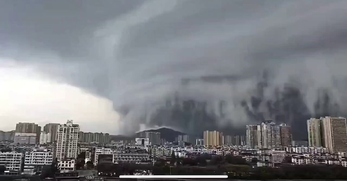 Sự thật về video 'siêu bão Ragasa ở Trung Quốc' gây sốc trên X