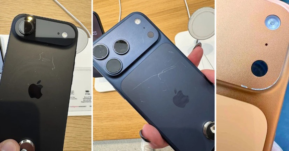 Apple lý giải tin đồn xuất hiện 'vết xước' trên các mẫu iPhone 17