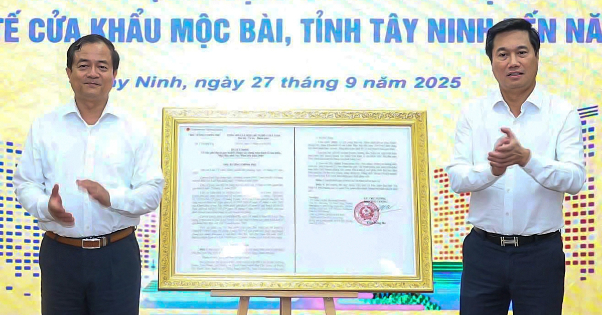 Tây Ninh công bố quy hoạch Khu kinh tế cửa khẩu Mộc Bài