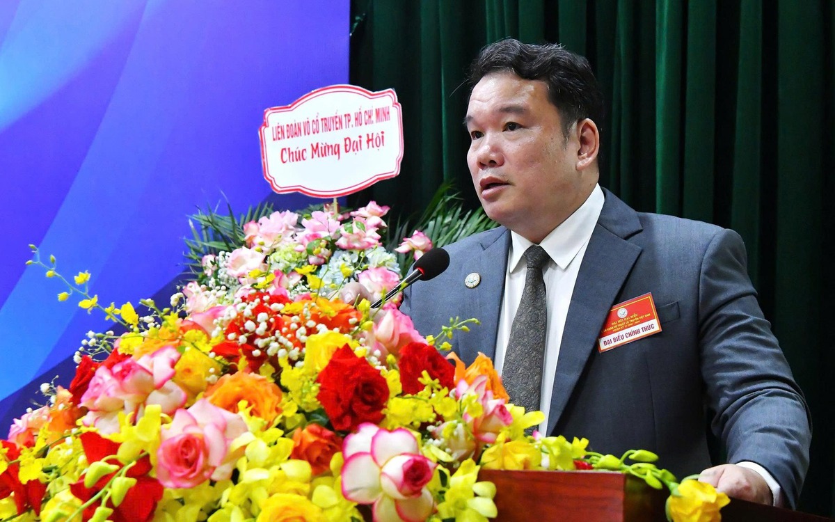 Liên đoàn Võ thuật cổ truyền Việt Nam có chủ tịch mới mà cũ