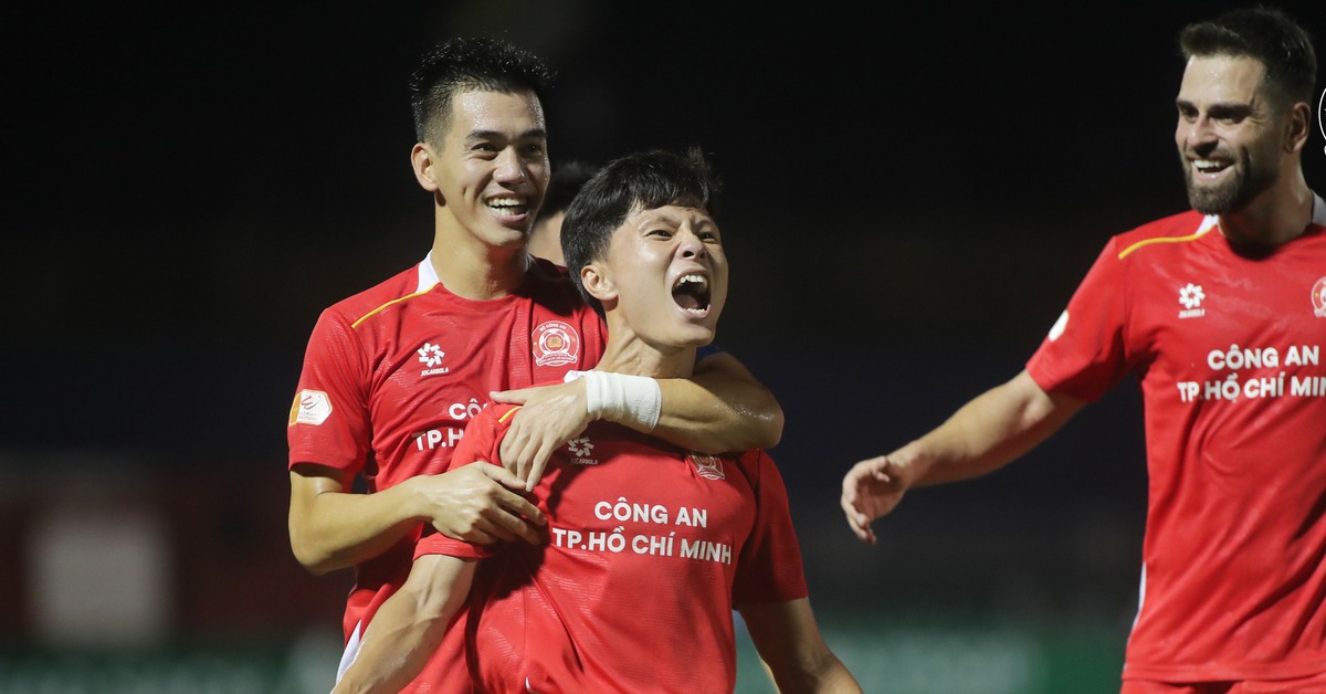 Bảng xếp hạng V-League vòng 5: CLB Công An TP.HCM vươn lên hạng 3