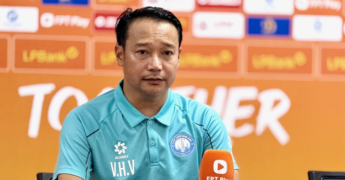 HLV CLB Nam Định: 'Thua là xứng đáng'