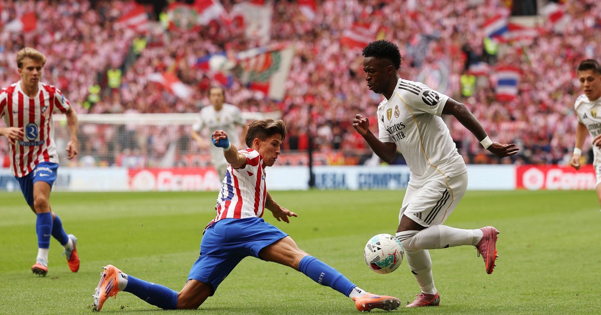 Vinicius đáp trả sau khi bị nói Mbappe giỏi hơn mình