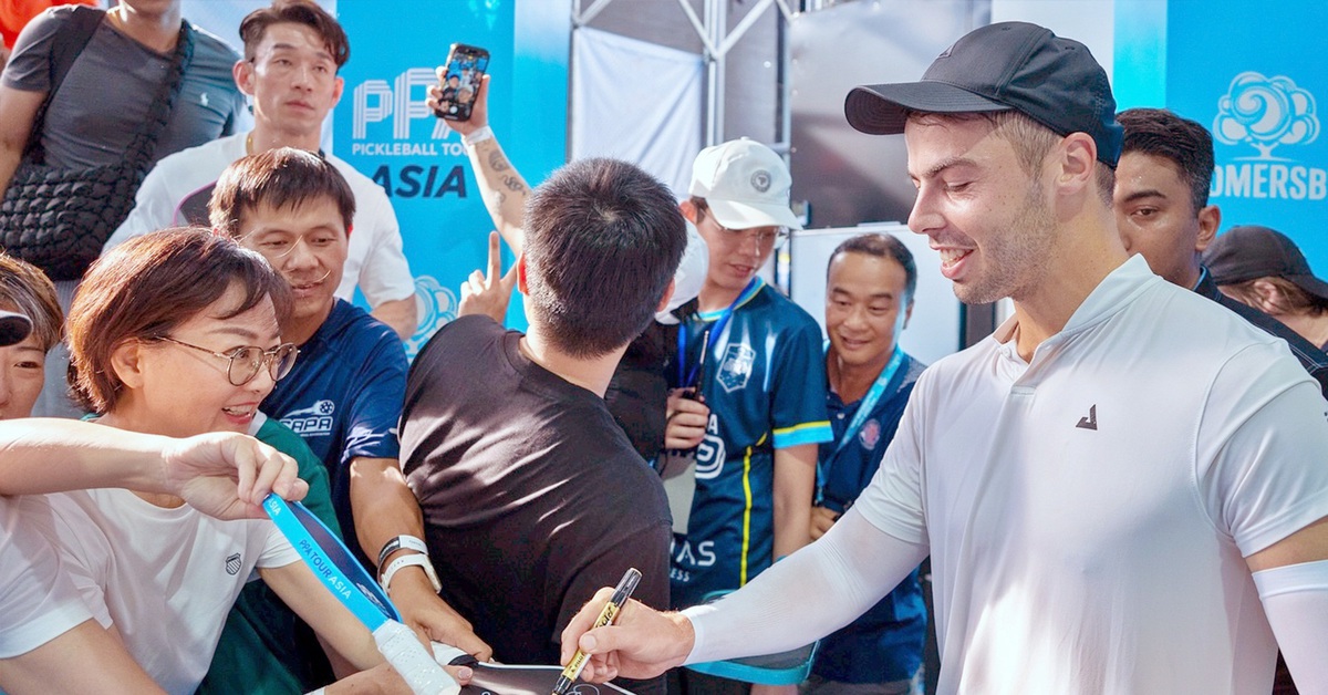 Ben Johns khuấy động giải pickleball lớn nhất Việt Nam