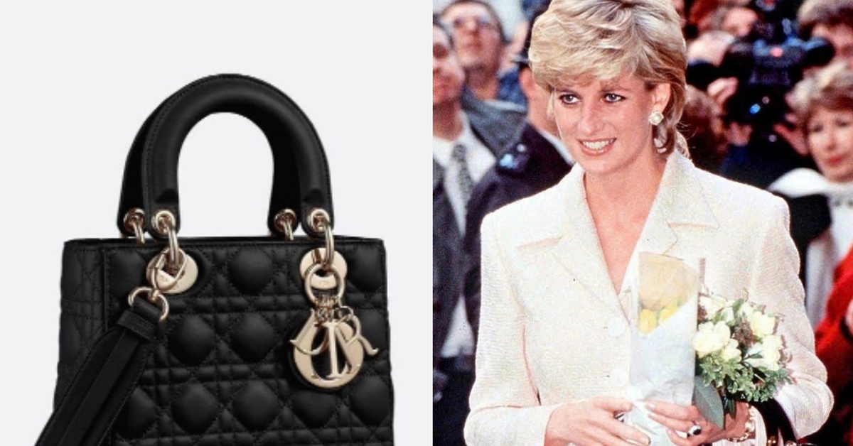 Túi Lady Dior mà Công nương Diana yêu thích vẫn là biểu tượng thời trang suốt 30 năm qua