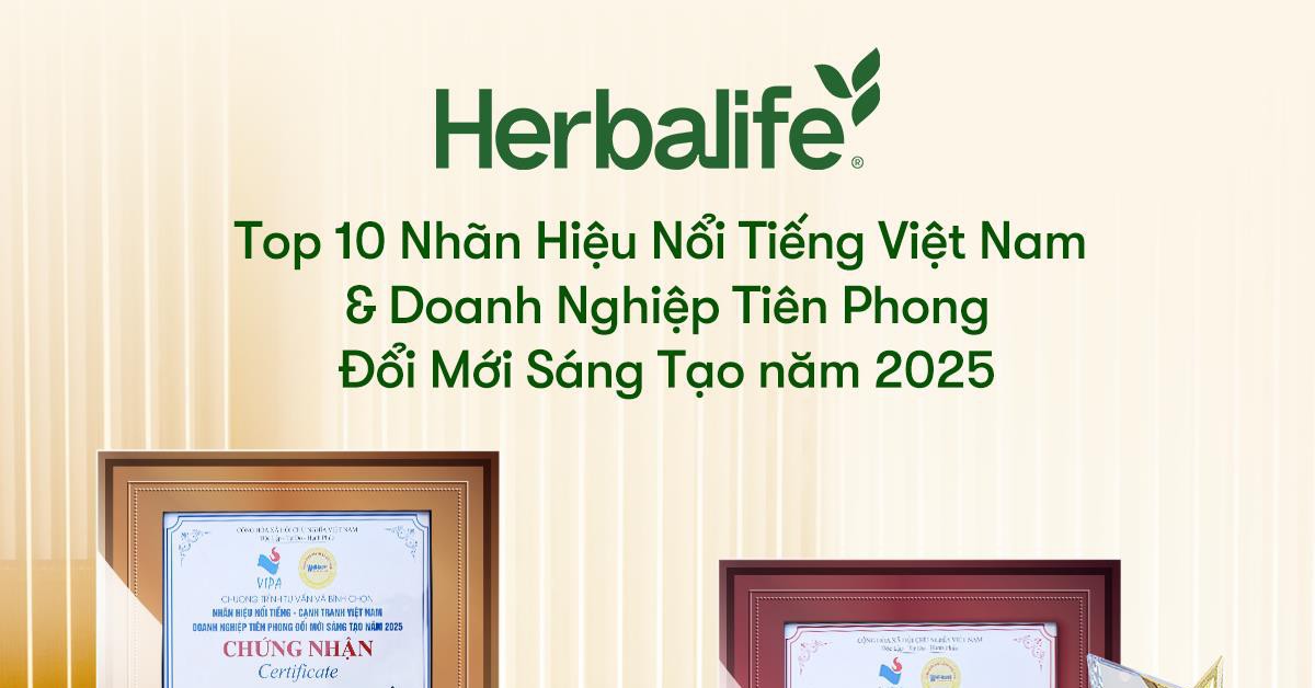 Sản phẩm Herbalife chỉ được phân phối thông qua thành viên độc lập