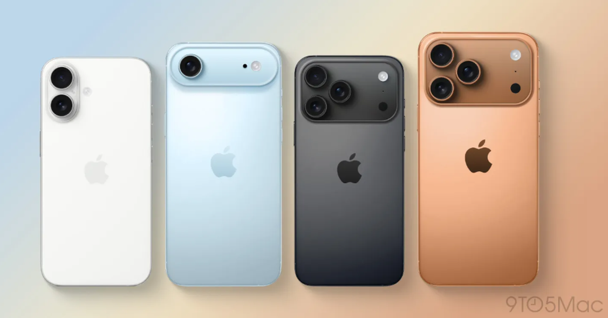 Rộ tin đồn về giá của dòng iPhone 17 mới