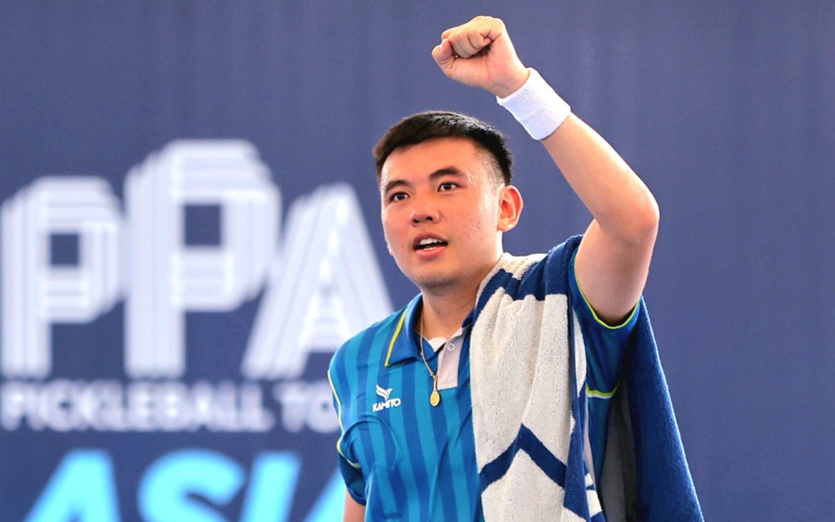 Lý Hoàng Nam lần đầu vào chung kết pickleball PPA Asia