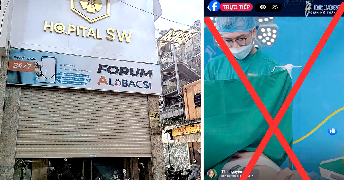 Cơ sở giảm béo 'chui' ở TP.HCM thuê người đóng giả đến hút mỡ để lừa khách hàng