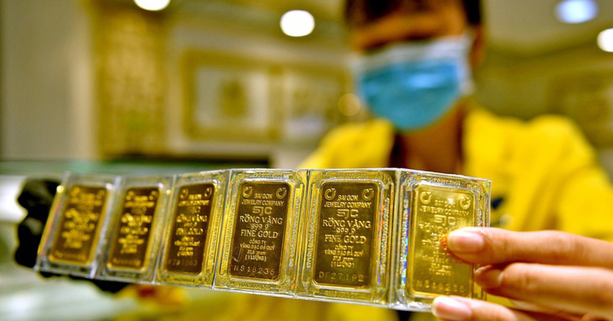 Giá vàng miếng SJC tại thị trường tự do 'tụt áp' sau chỉ đạo của Thủ tướng