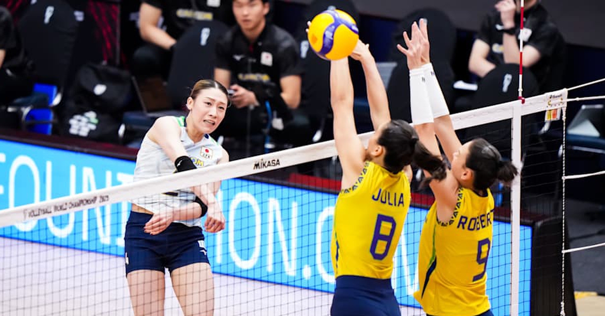 Gục ngã sau 5 set trước Brazil, bóng chuyền nữ Nhật Bản trắng tay