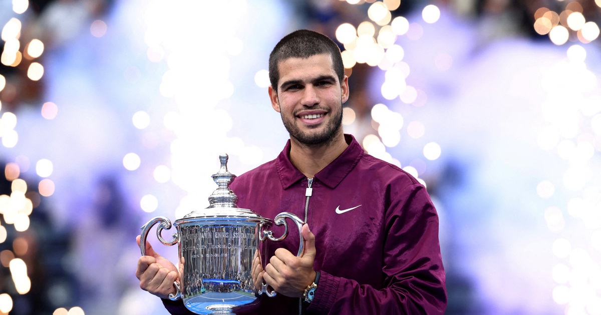 Thắng áp đảo Sinner, Carlos Alcaraz vô địch US Open 2025