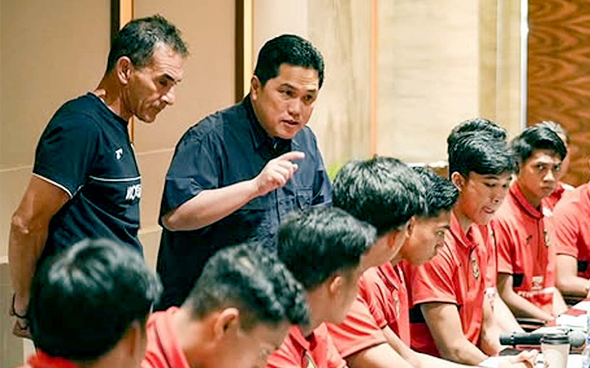 Chủ tịch PSSI 'ra lệnh' U23 Indonesia phải thi đấu hết mình trước Hàn Quốc
