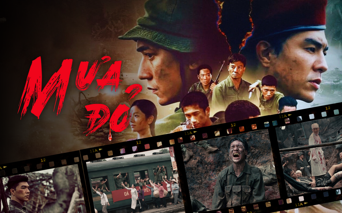 Mưa đỏ thỏa cơn khát phim chiến tranh Việt