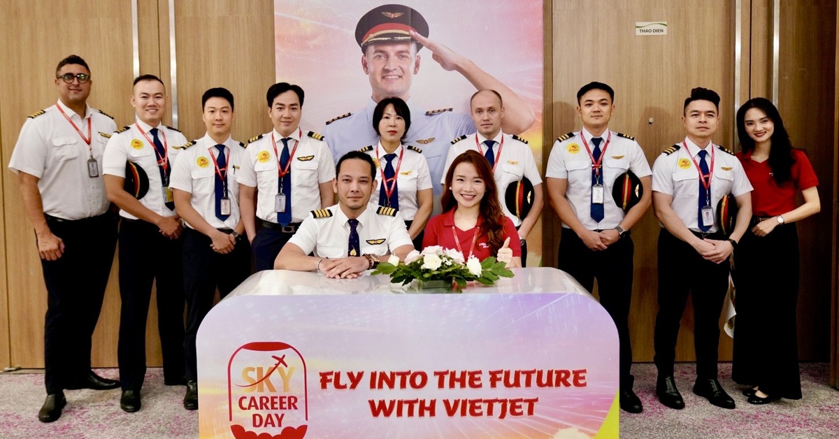 Ngày hội tuyển dụng Vietjet thu hút hàng ngàn ứng viên