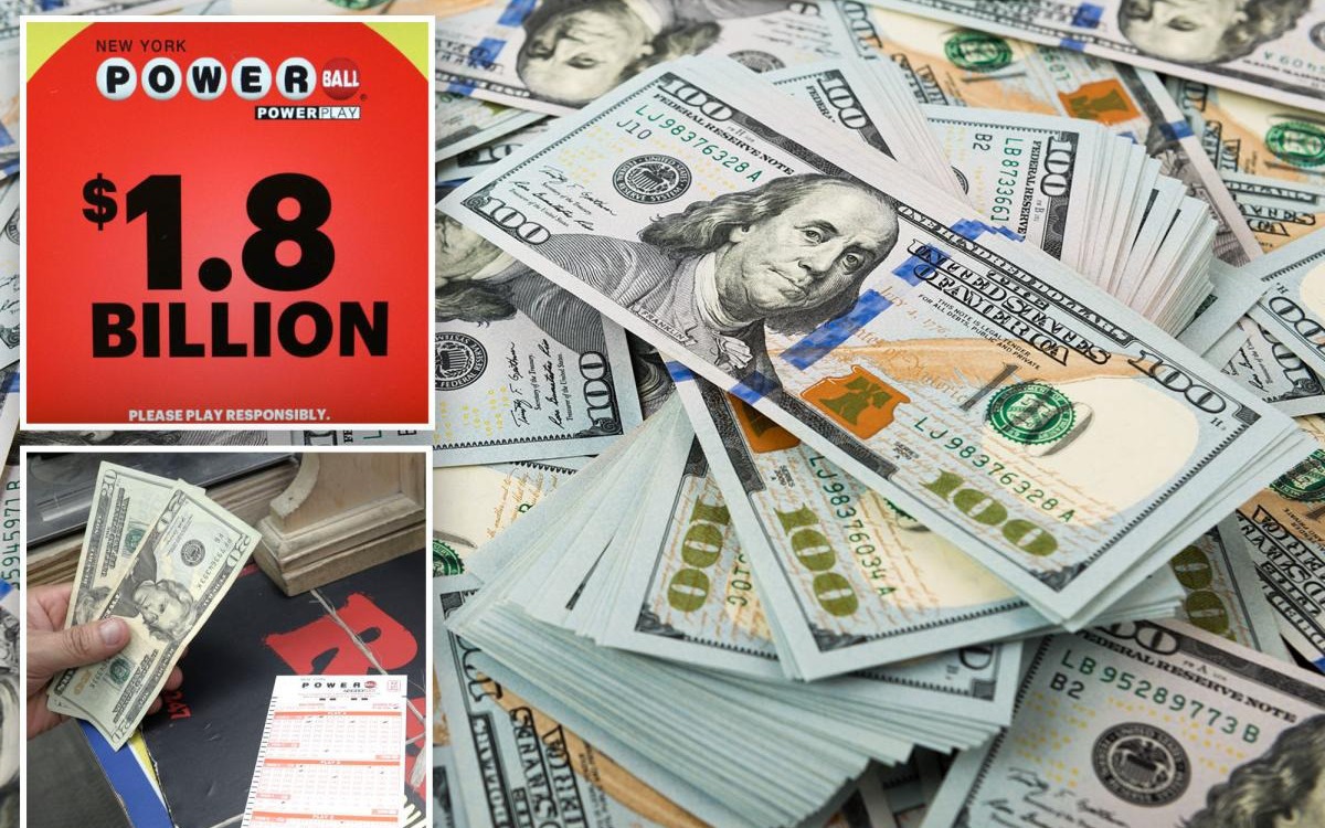 Hai người trúng số độc đắc Powerball gần 1,8 tỉ USD ở Mỹ