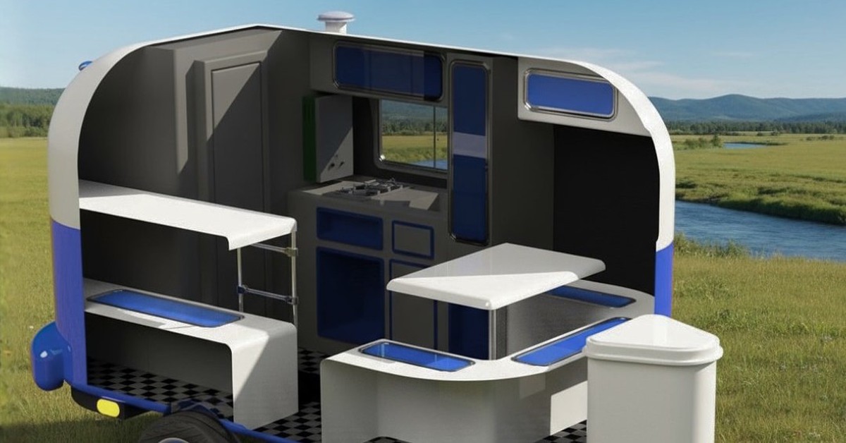 Nhà di động ngắn và rẻ hơn cả Hyundai Grand i10: Vẫn có nhà tắm, ở được 4 người