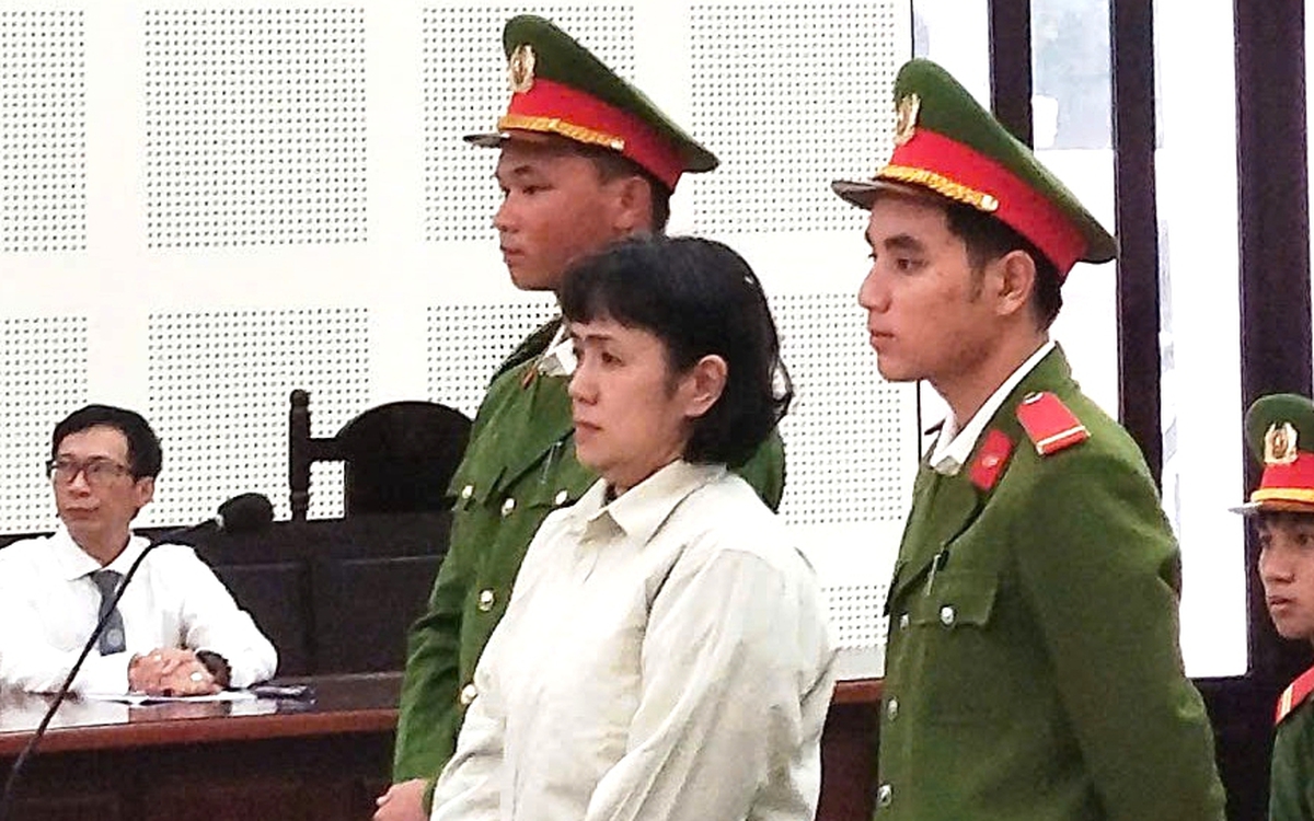 Bà Hoàng Thị Kim Châu - phó tổng giám đốc Công ty Bách Đạt An lãnh án chung thân