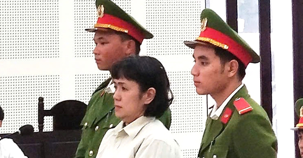 Bà Hoàng Thị Kim Châu - phó tổng giám đốc Công ty Bách Đạt An lãnh án chung thân