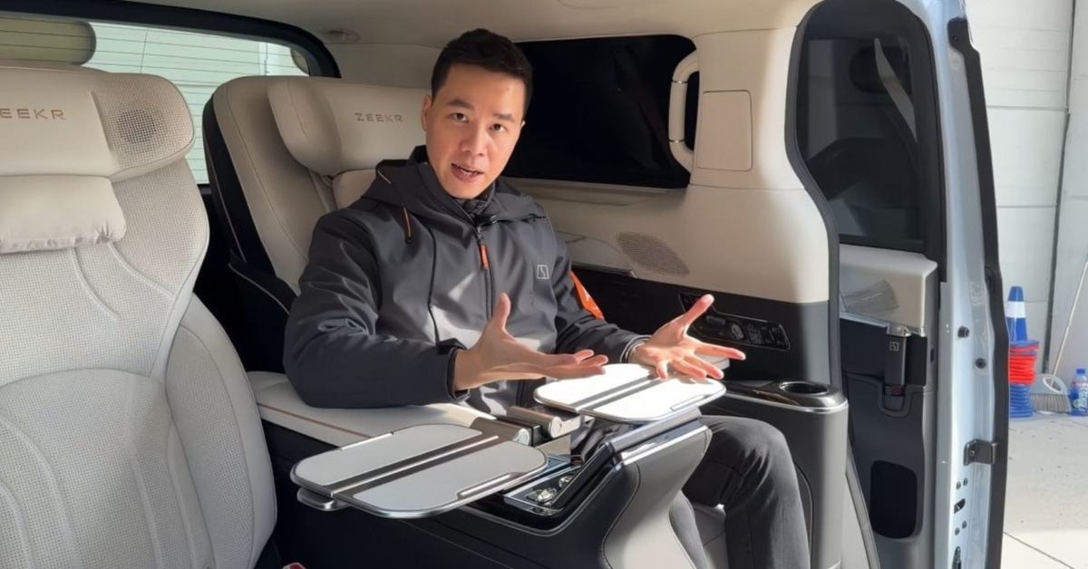 'Ngồi Zeekr 009 sắp về Việt Nam để hiểu vì sao Toyota Alphard sắp có đối thủ đáng gờm'