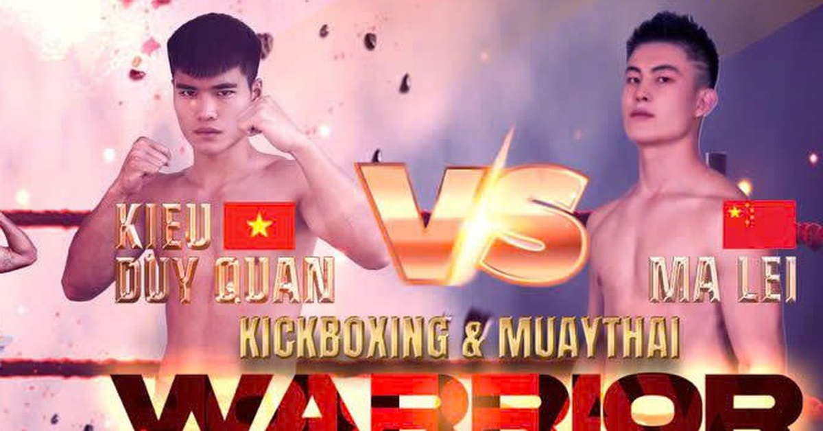 Võ sĩ bất bại Kiều Duy Quân tranh đai với cao thủ Trung Quốc