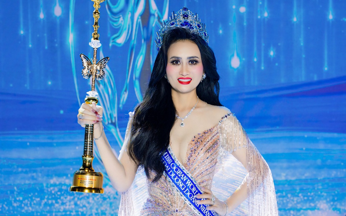 Hoa hậu Đại dương Doanh nhân Thế giới không trùng tên cuộc thi của nhà thiết kế Võ Việt Chung