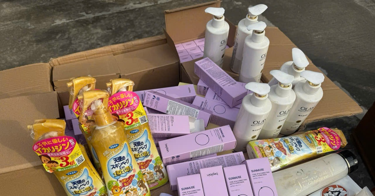 25 tấn mỹ phẩm giả sản xuất tại Trung Quốc được rao bán trên Facebook, Shopee