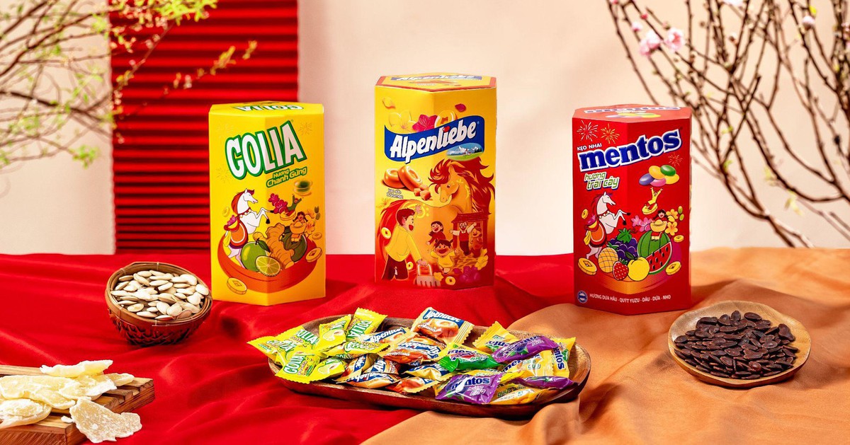 Perfetti Van Melle ra mắt bộ sưu tập kẹo Tết 2026