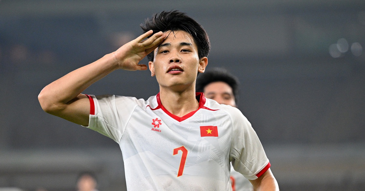 Đình Bắc được đề cử Bàn thắng đẹp nhất vòng bảng U23 châu Á 2026