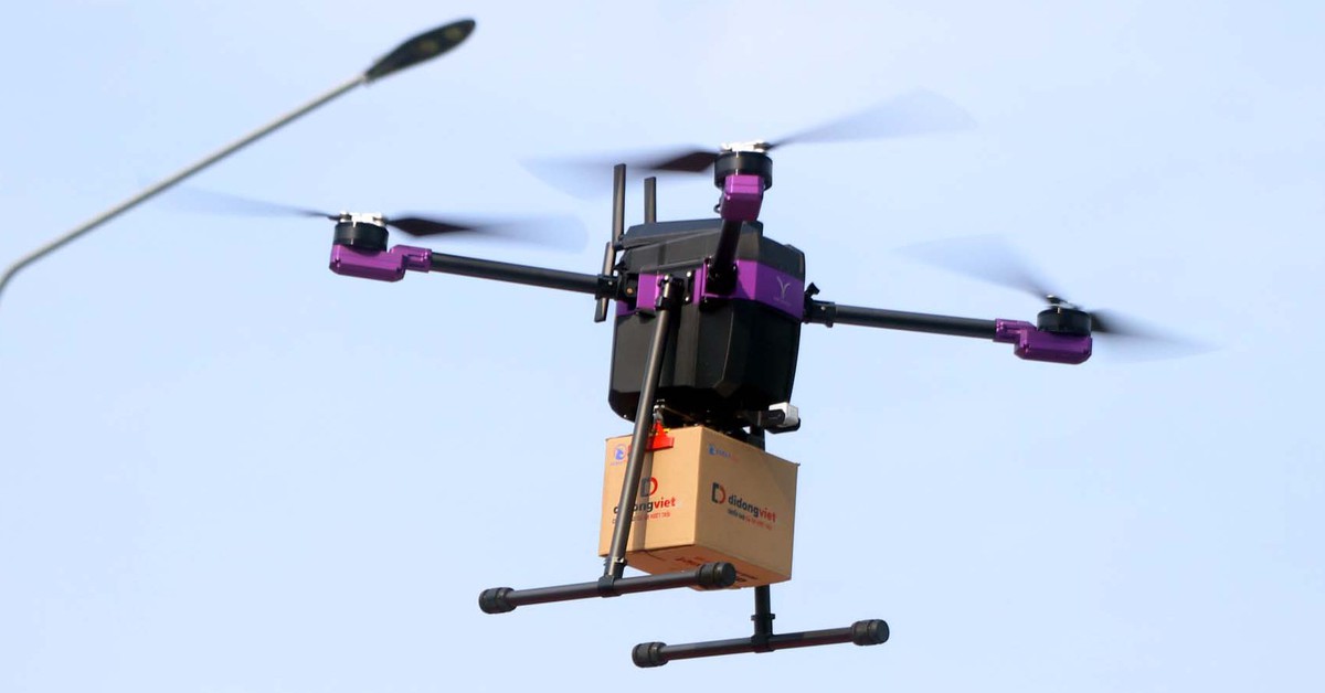 TP.HCM sẽ mở rộng bay thử UAV giao hàng với kịch bản mưa, gió mạnh