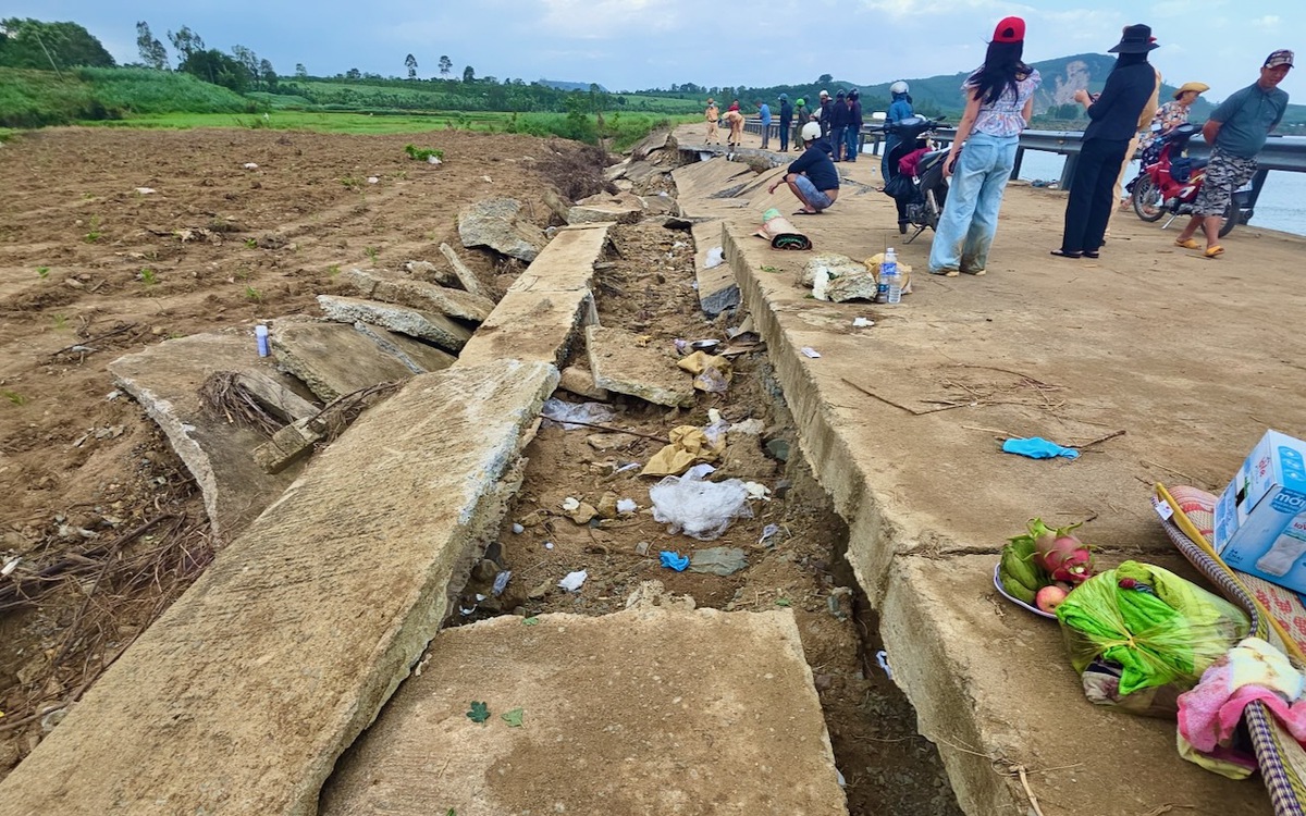 Sập bờ kè khiến 2 cặp vợ chồng thiệt mạng: Xác minh thông tin 'xe tải chạy qua dù đường đã cấm'