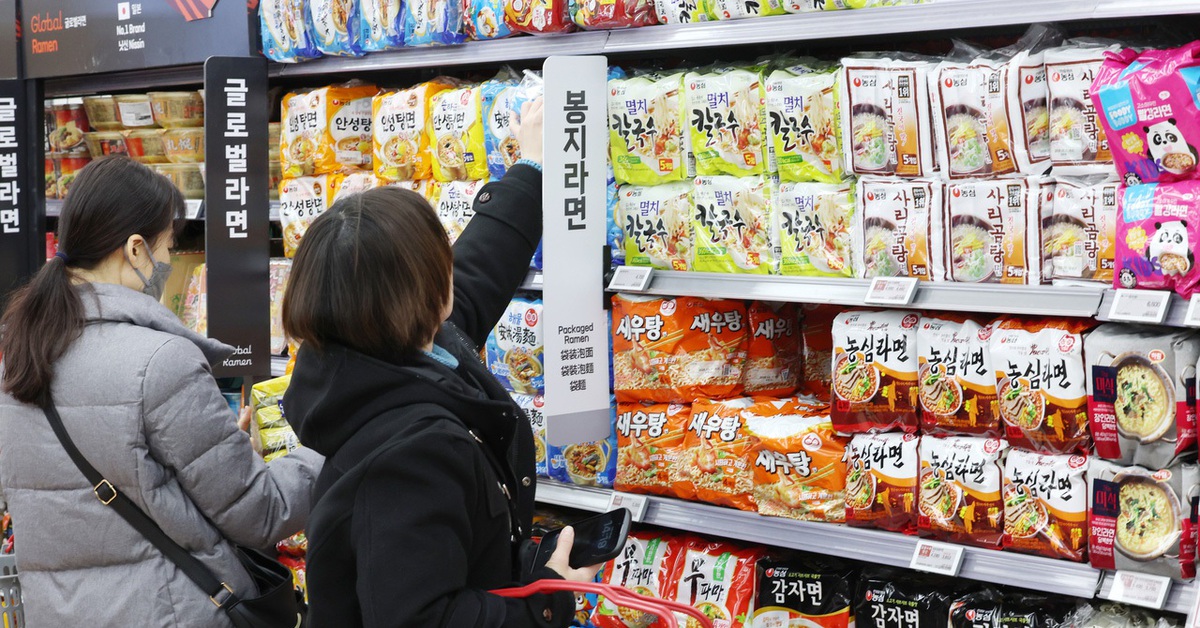 Khi cơn sốt mì ăn liền Hàn Quốc lan rộng ra thế giới