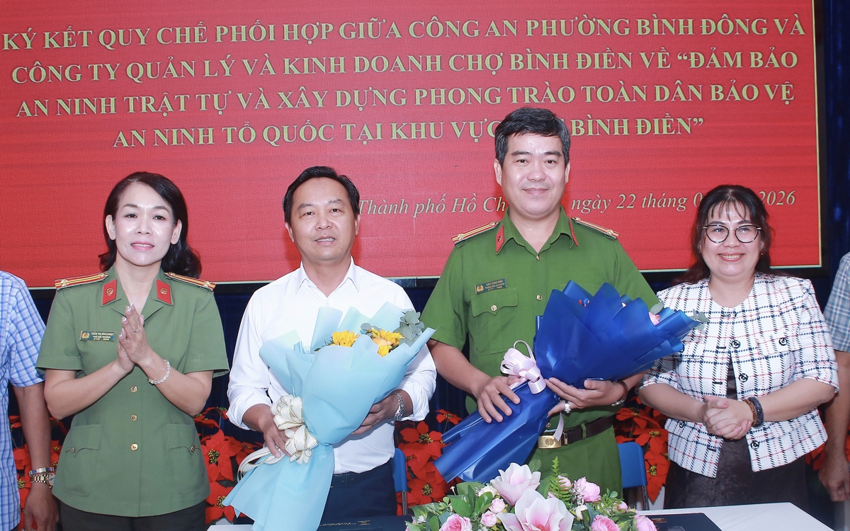 Sẵn sàng trấn áp tội phạm, xử lý buôn bán tự phát tại chợ đầu mối lớn nhất cả nước