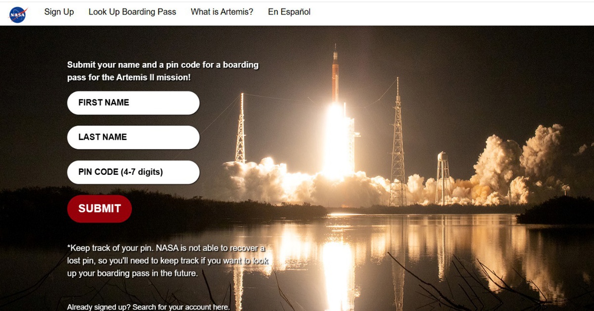 NASA mời công chúng trên toàn thế giới ‘đồng hành trong hành trình trên không gian’