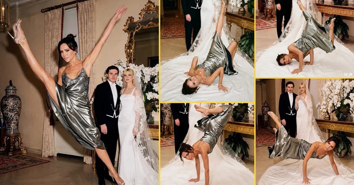 Bà Victoria Beckham đã có những điệu nhảy không phù hợp ở đám cưới của con trai?