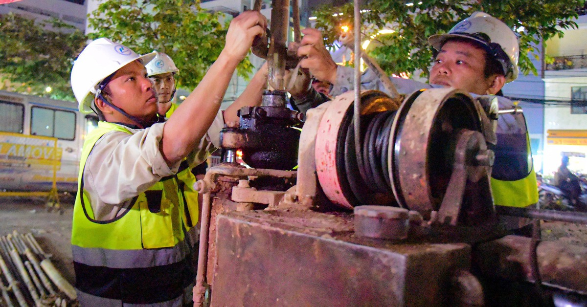 Tiếp tục khoan thêm 500 mũi để đánh giá địa tầng làm metro số 2