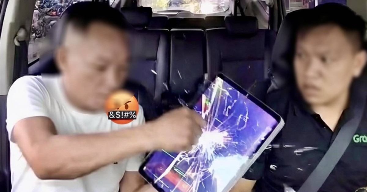 Người đánh tài xế Grab vì không được hút thuốc trong xe đã ra trình diện công an