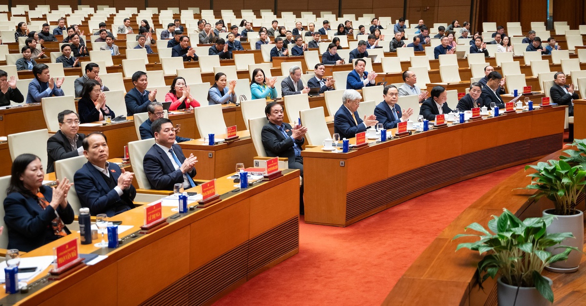 Chủ tịch Quốc hội Trần Thanh Mẫn chủ trì hội nghị thông báo nhanh kết quả Đại hội XIV của Đảng