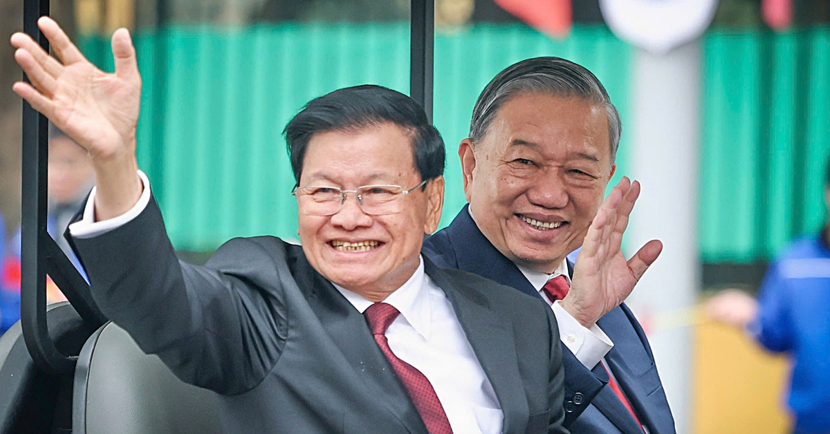 Việt - Lào tăng cường gắn kết chiến lược