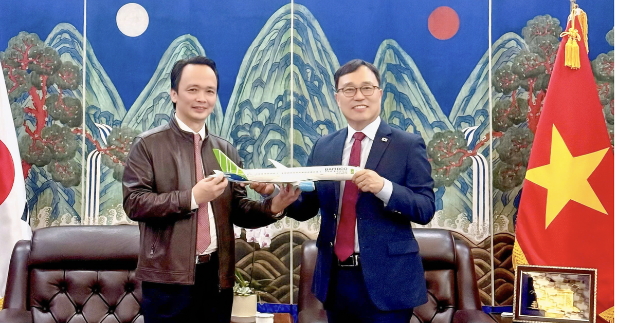 Ông Trịnh Văn Quyết gặp gỡ Đại sứ Hàn Quốc, tái xuất thương trường