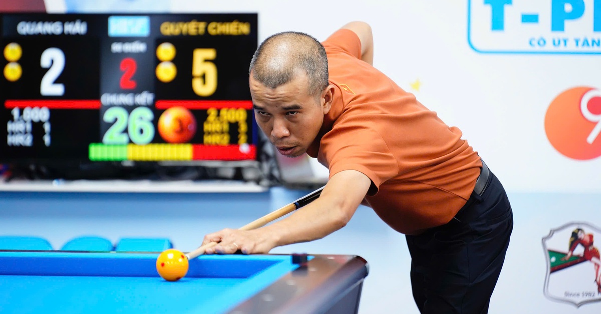 Hệ thống 'World Cup của billiards Việt Nam' tăng tiền thưởng