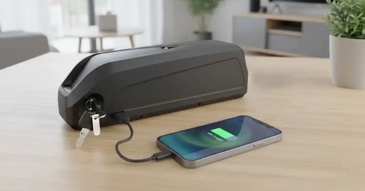 Pin xe đạp điện cũng cứu nguy những ngôi nhà mất điện