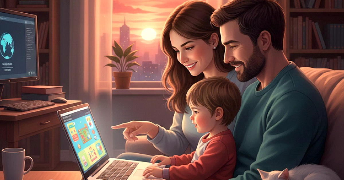 Con lên mạng mỗi ngày, cha mẹ đã đi cùng chưa?