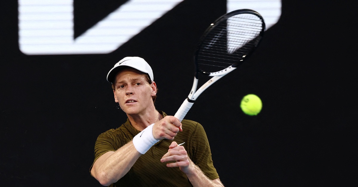 Sinner xác lập kỷ lục cá nhân mới tại Giải Úc mở rộng 2026