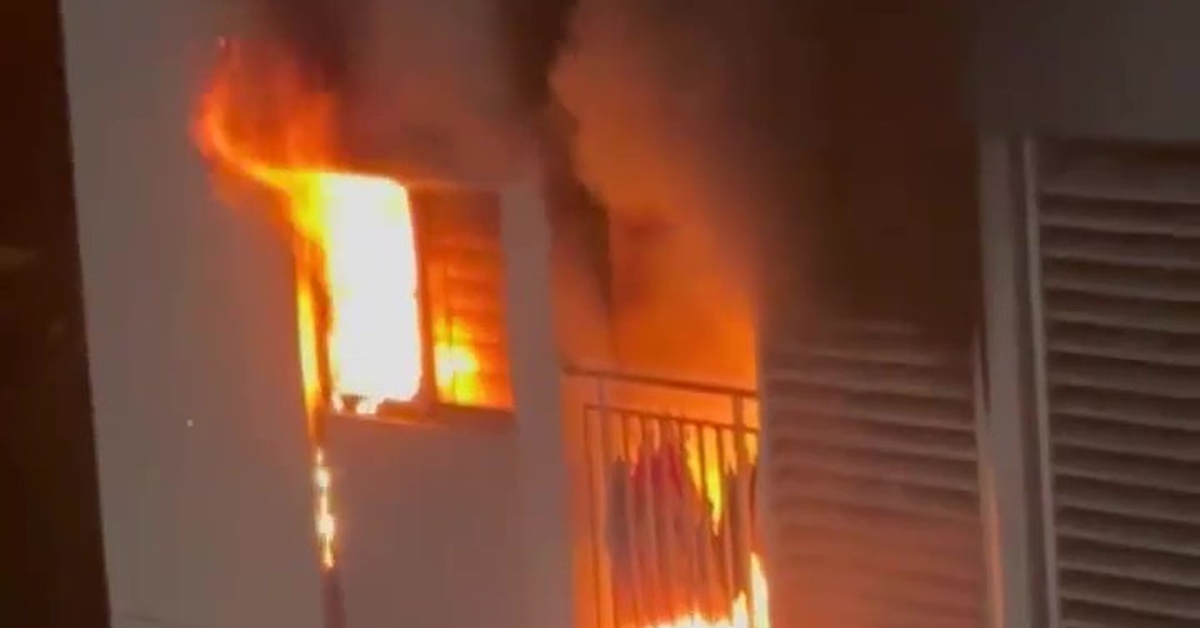 Vụ cháy lớn căn hộ chung cư ở TP.HCM: 2 mẹ con tử vong