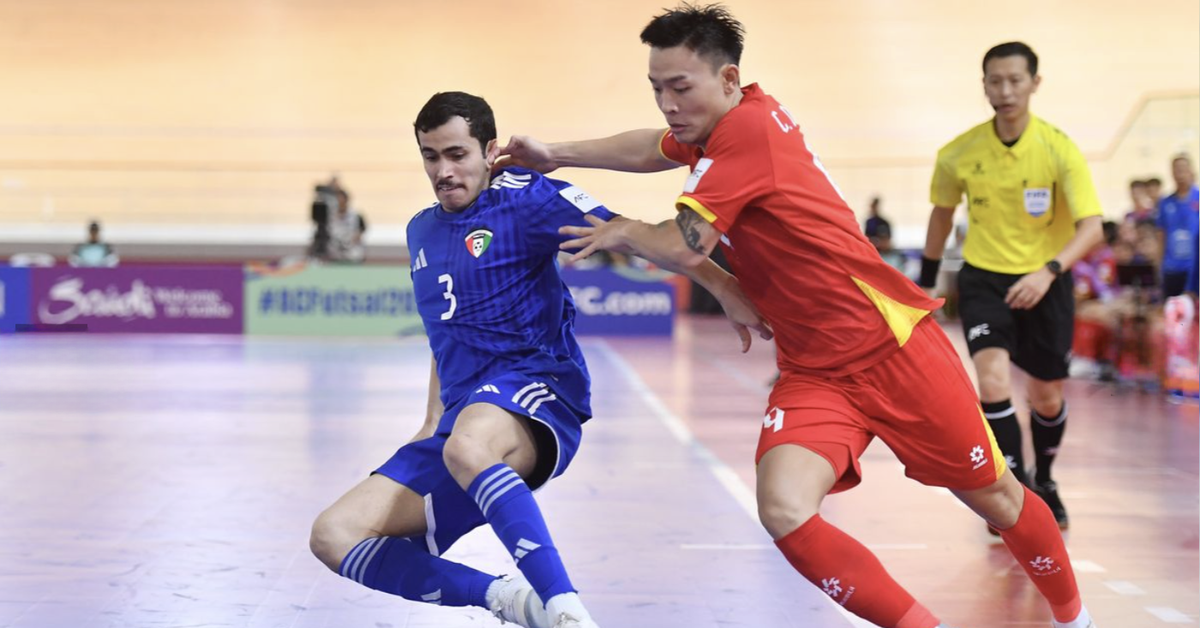 Tuyển futsal Việt Nam hạ Kuwait kịch tính ở giải châu Á