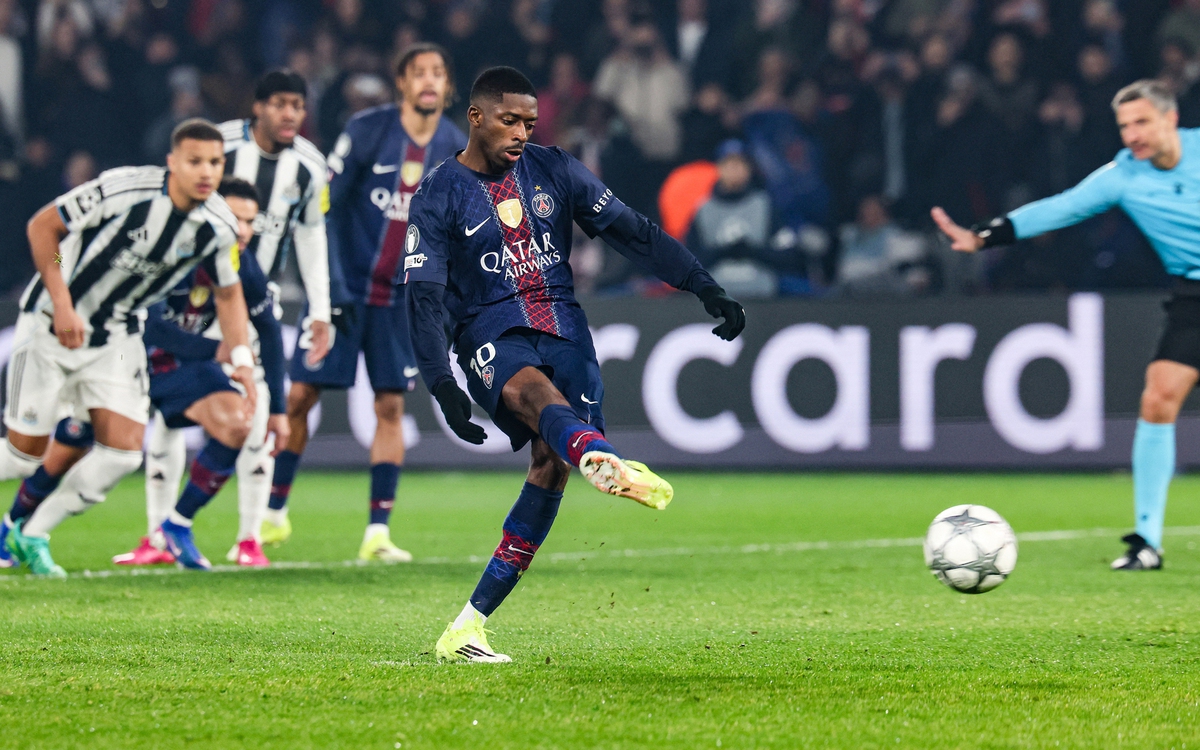 Dembele đá hỏng phạt đền, PSG cùng Newcastle xuống đá play-off