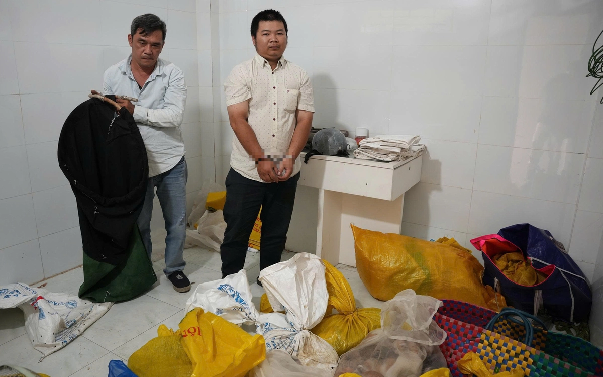 Bắt quả tang 5 người trộm cắp, mua bán chó mèo ở phường Tân Hưng